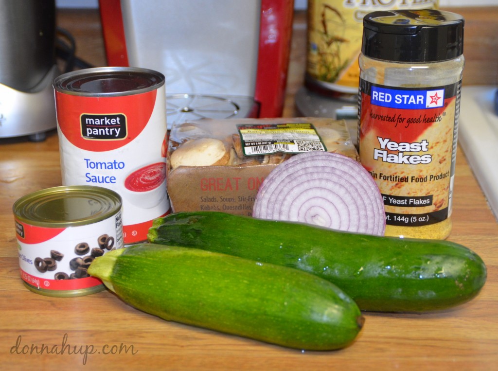 ingredients Zucchini Boats #Recipe #vegan #paleo #glutenfree #vegetarian #dairyfree donnahup