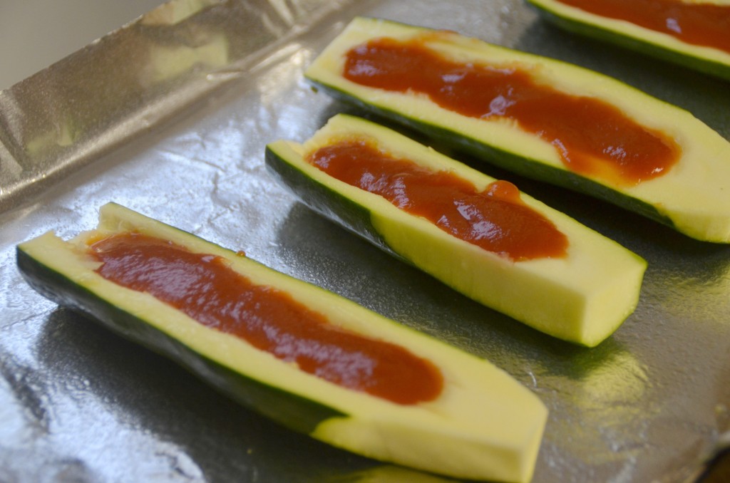Zucchini Boats #Recipe #vegan #paleo #glutenfree #vegetarian #dairyfree donnahup