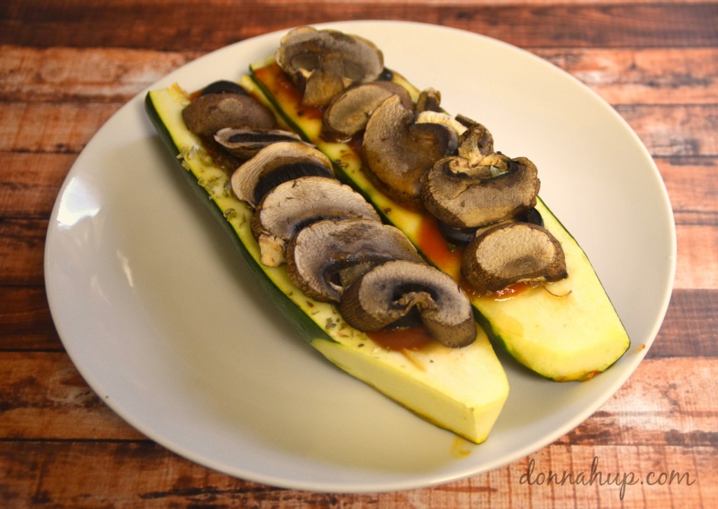 Zucchini Boats #Recipe #vegan #paleo #glutenfree #vegetarian #dairyfree donnahup
