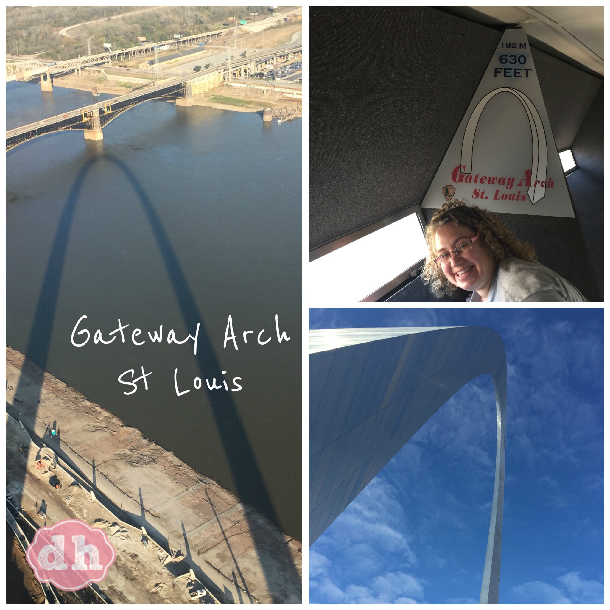 Going up in the Gateway Arch in St Louis - www.waterandnature.org