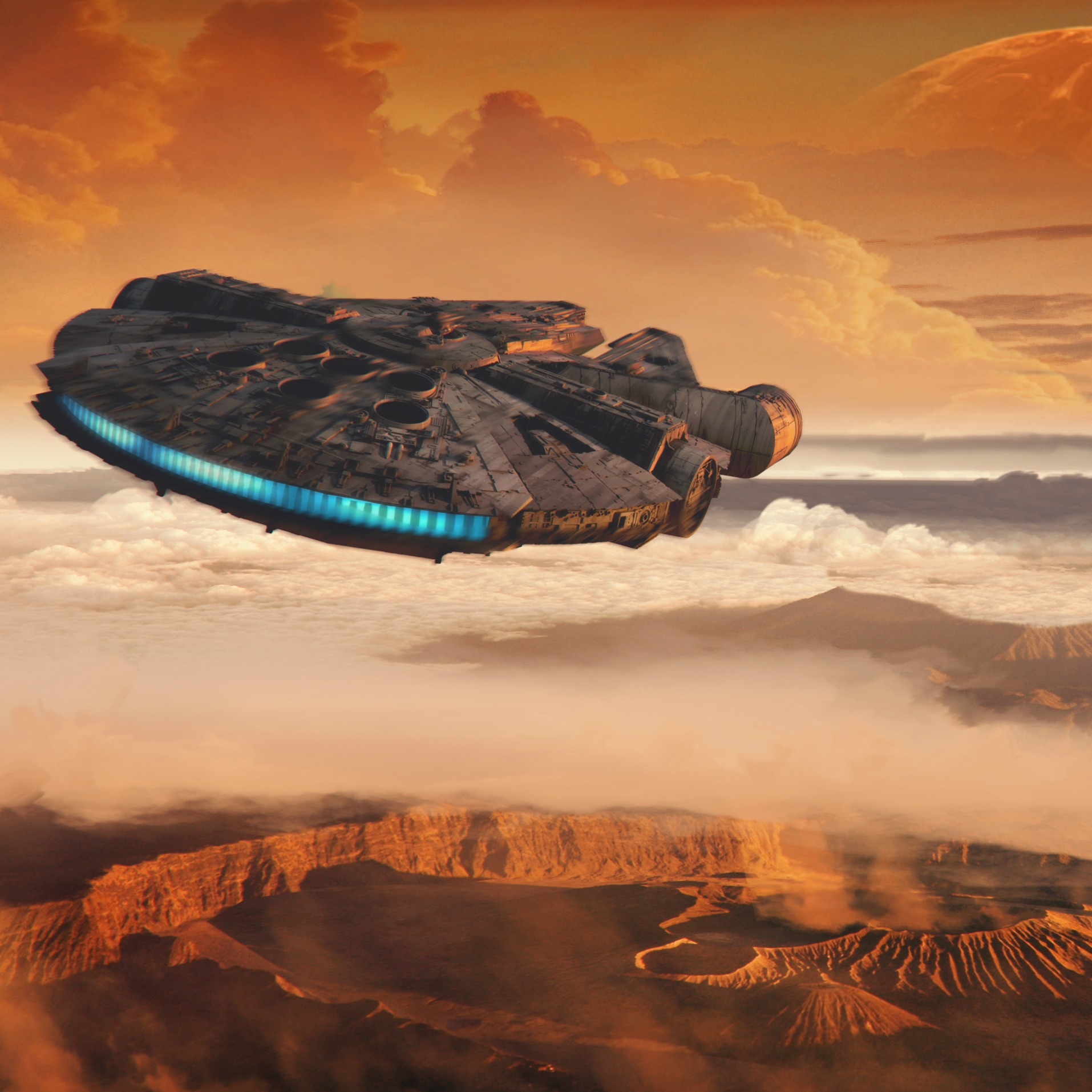 millennium falcon new