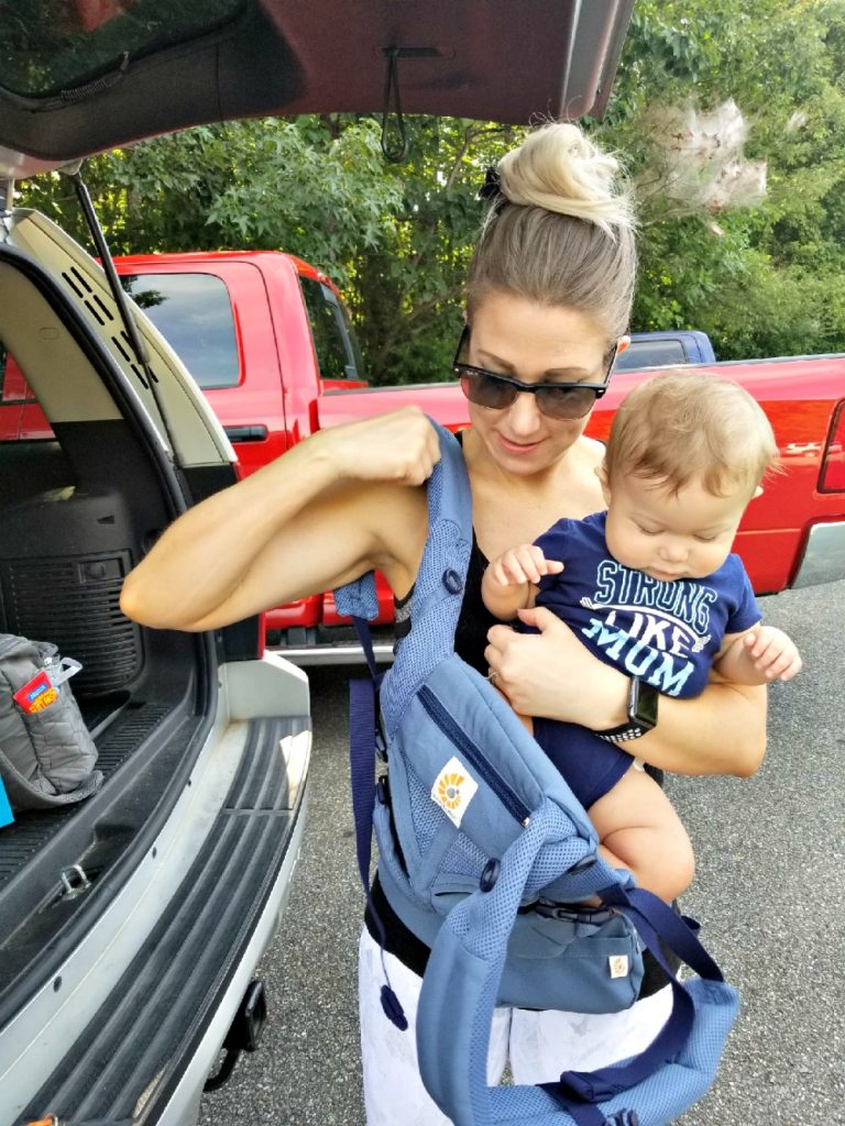 Hiking with the ergobaby Cool Air Mesh Carrier