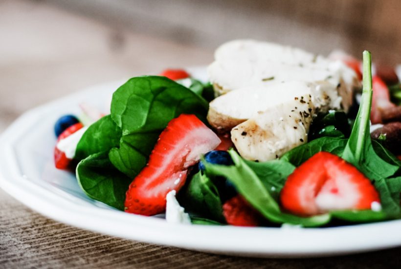 Fresh Spinach Salad Recipes: Strawberry, Blueberry, and Spinach Salad
