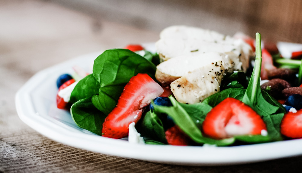 Fresh Spinach Salad Recipes: Strawberry, Blueberry, and Spinach Salad
