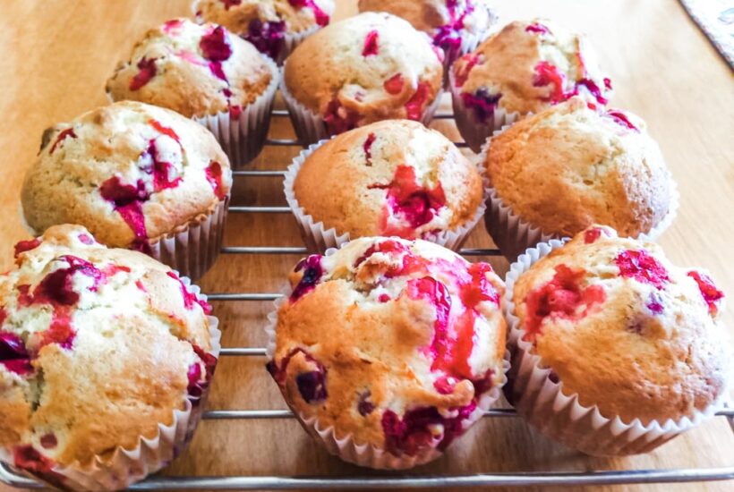 Gluten Free Cranberry Muffins