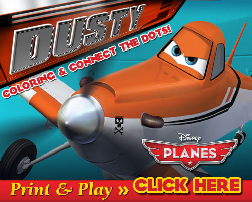 Disney’s PLANES Print and Play