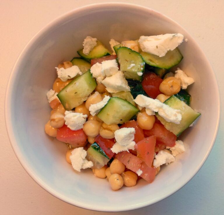 Garbanzo Bean and Tomato Salad