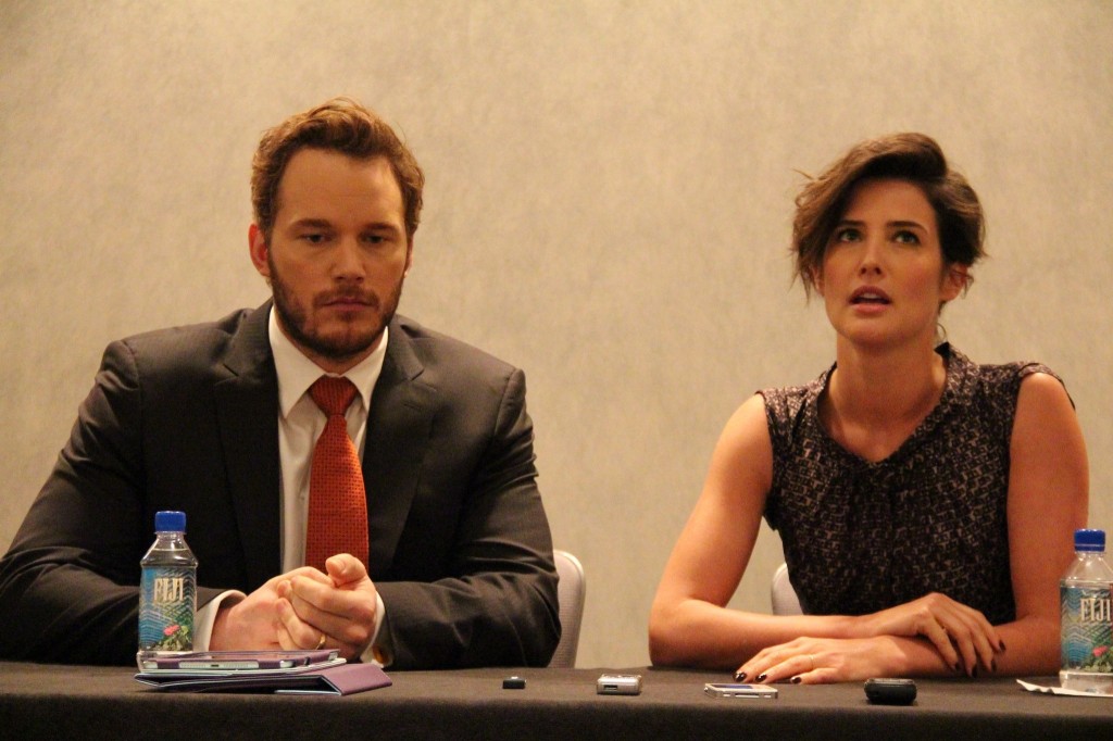 Cobie Smulders and Chris Pratt Actor Interview