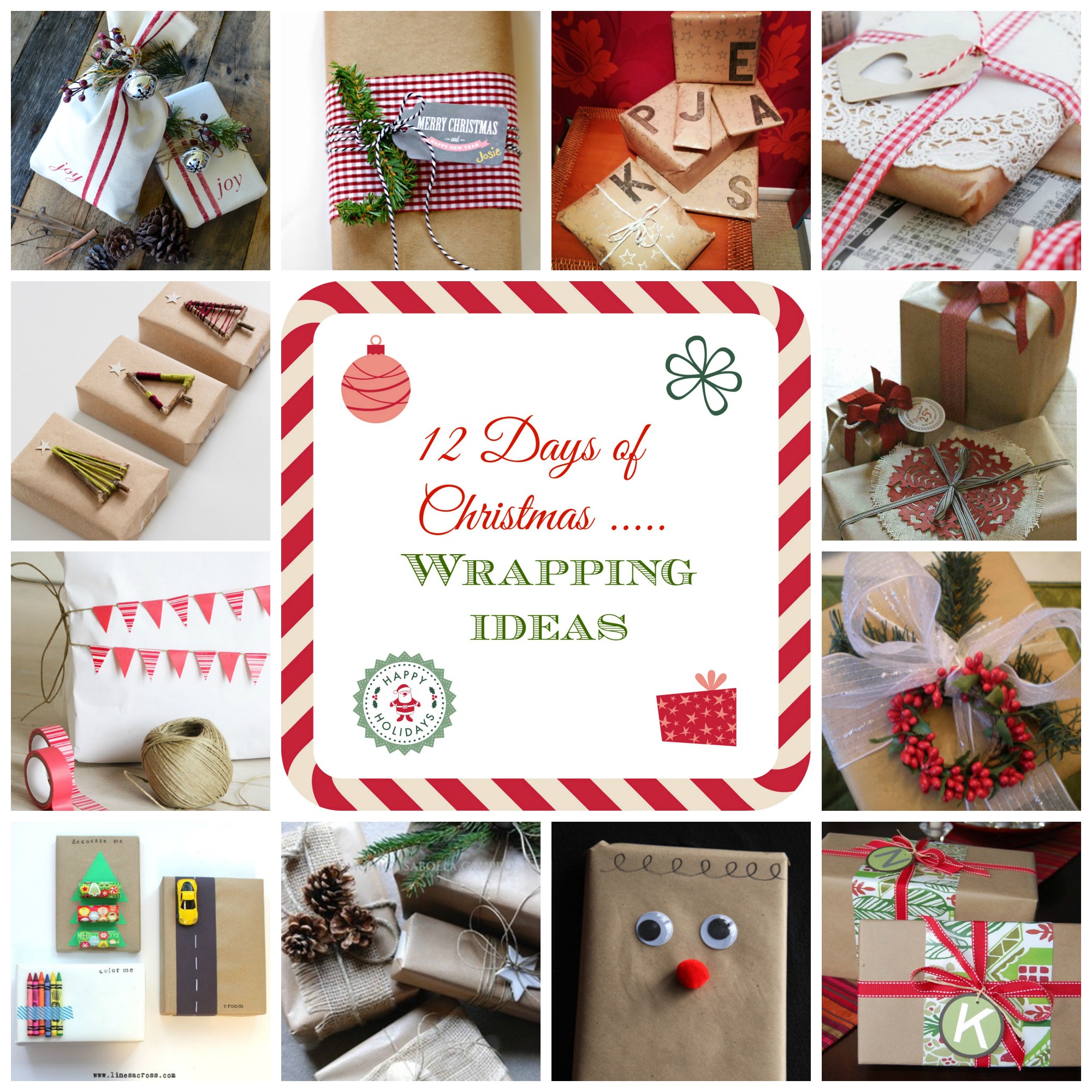 12 Days of Christmas - Wrapping Ideas