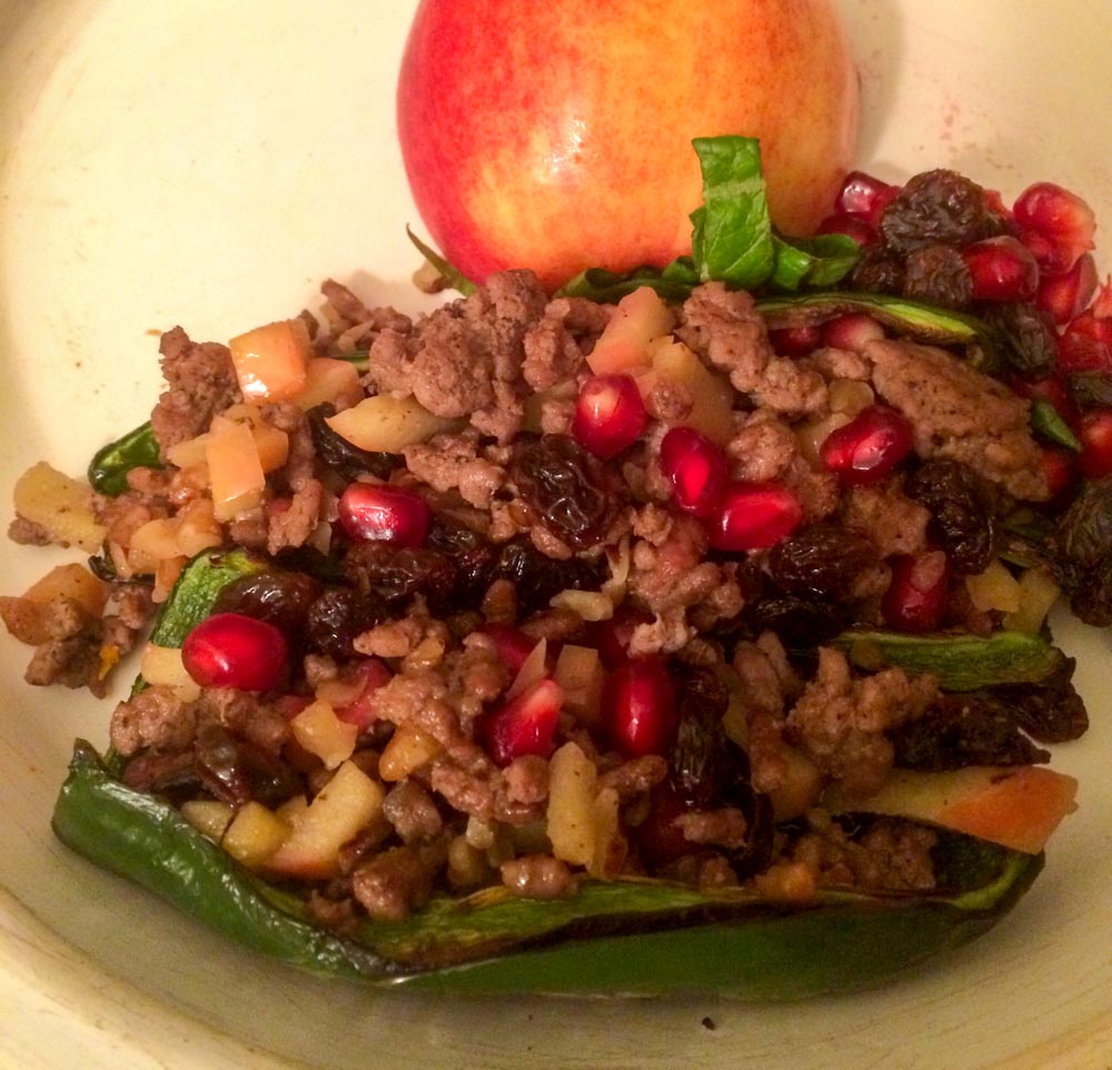 Healthy Stuffed Peppers with Lamb