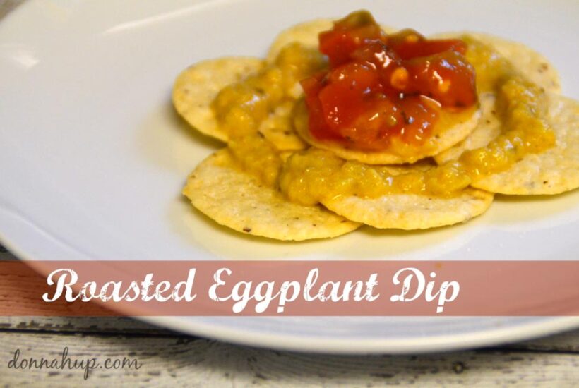 Garlic Roasted Eggplant Dip