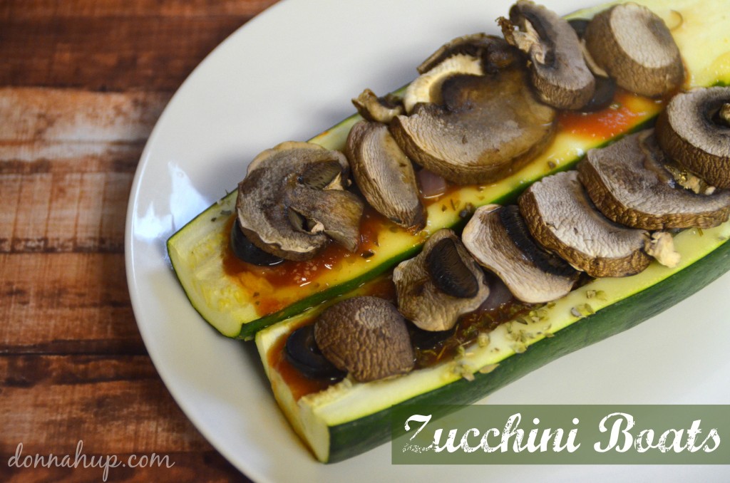 Baked Zucchini Boats Recipe