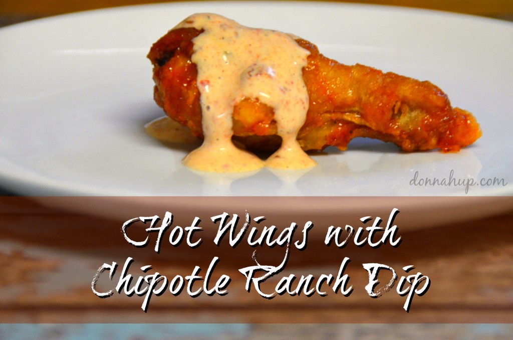 Hot Wings with Chipotle Ranch Dip