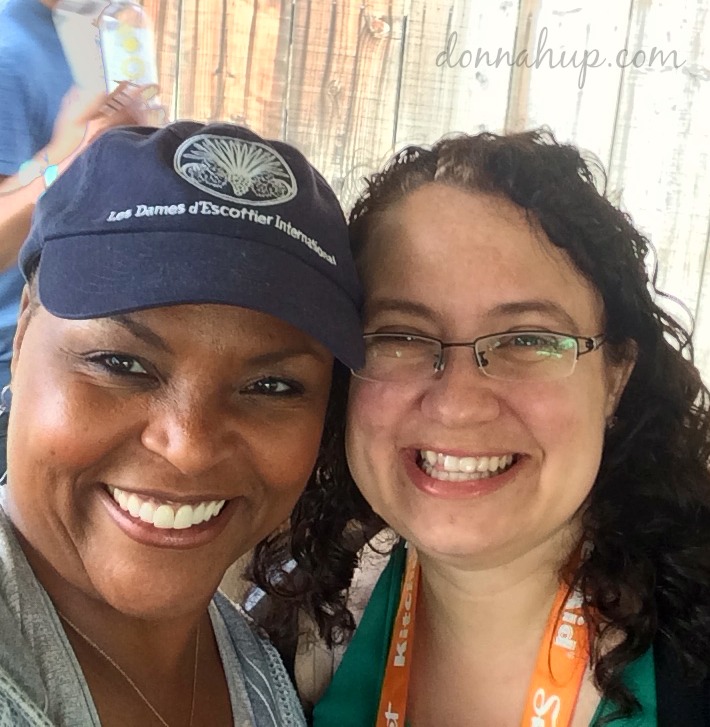 Meeting Tanya Holland at Sunset Savor Food & Wine Festival