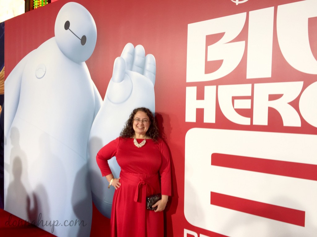 Walking the Red Carpet for the Big Hero 6 Premiere