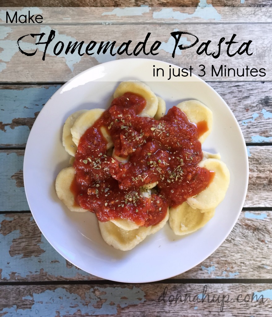 Make Fabio Viviani's Homemade Pasta in just 3 Minutes #recipe #boom #savorCC #SunsetSavor