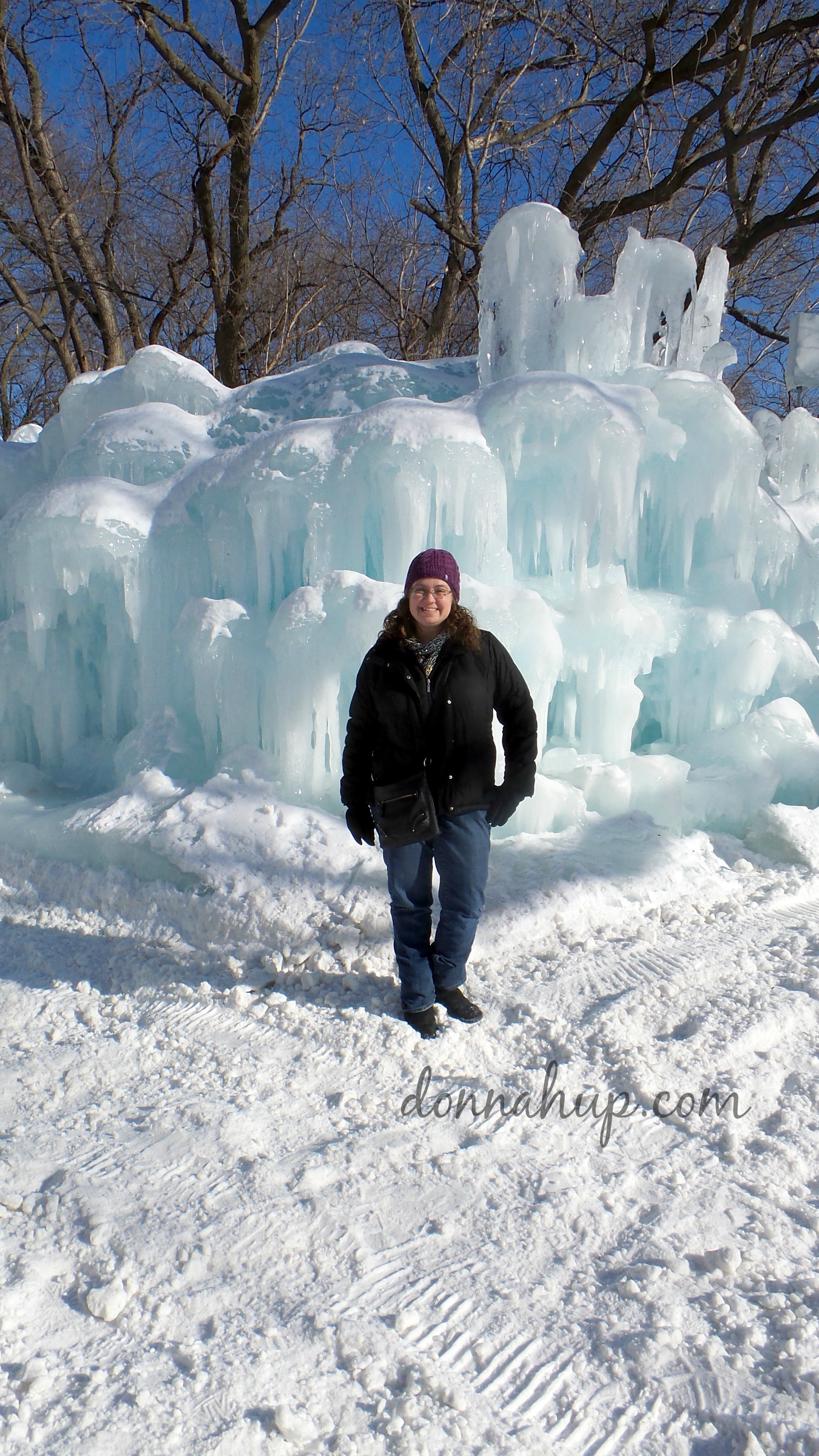 A Magical Day at the Ice Castles