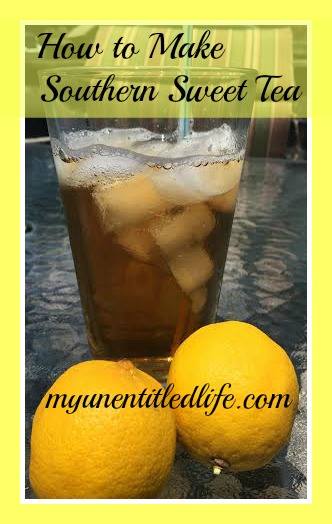 How to Make Southern Sweet Tea