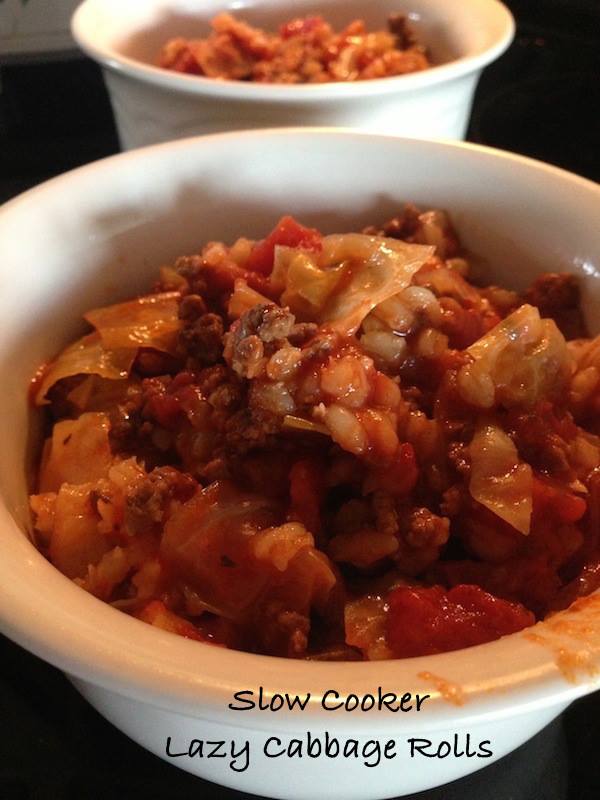 Lazy Cabbage Rolls Slow Cooker Recipe