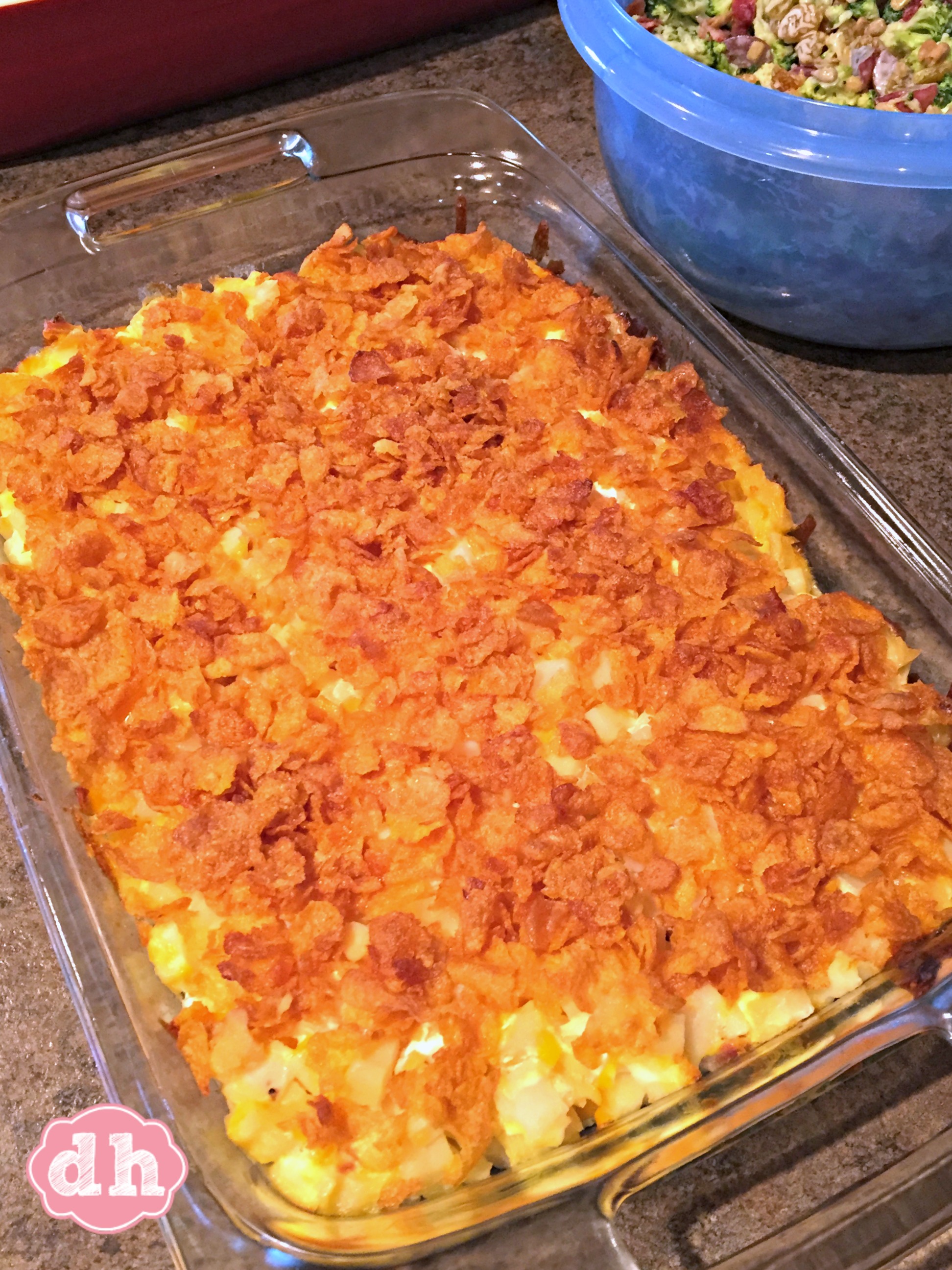 Cheesy Potatoes with Corn Flakes and other Iowa Dishes
