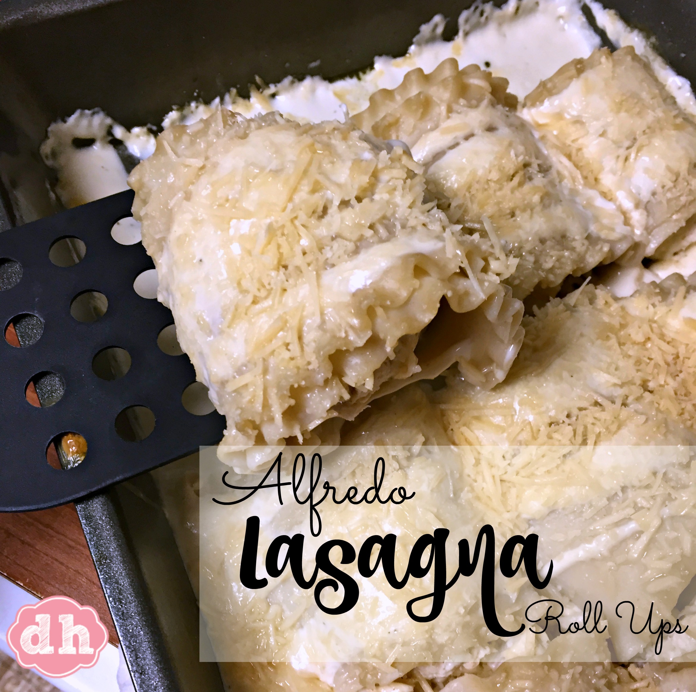 Alfredo Lasagna Roll Ups Recipe