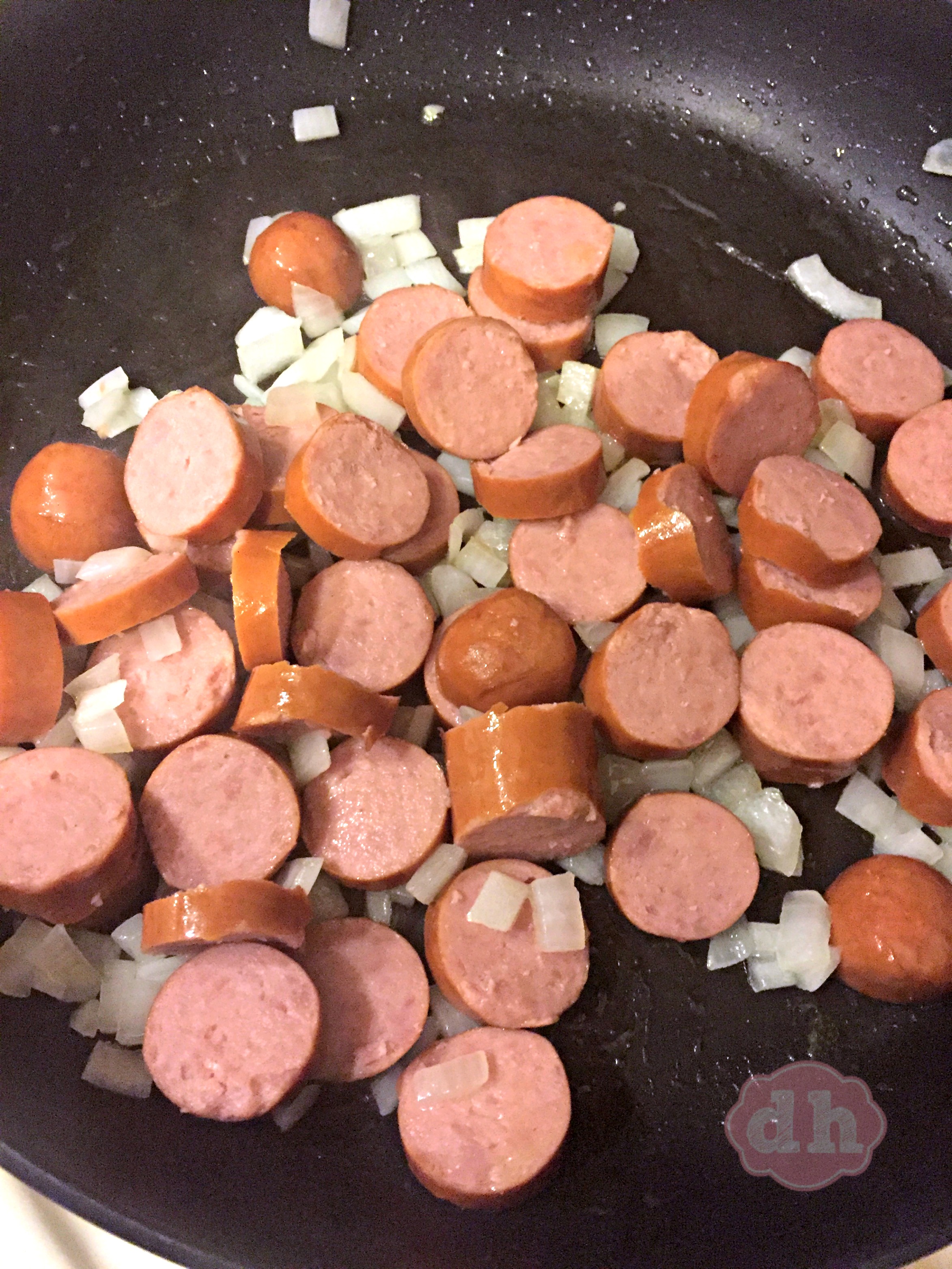 Cheesy Kielbasa & Tortellini - One Pot Meal #recipe