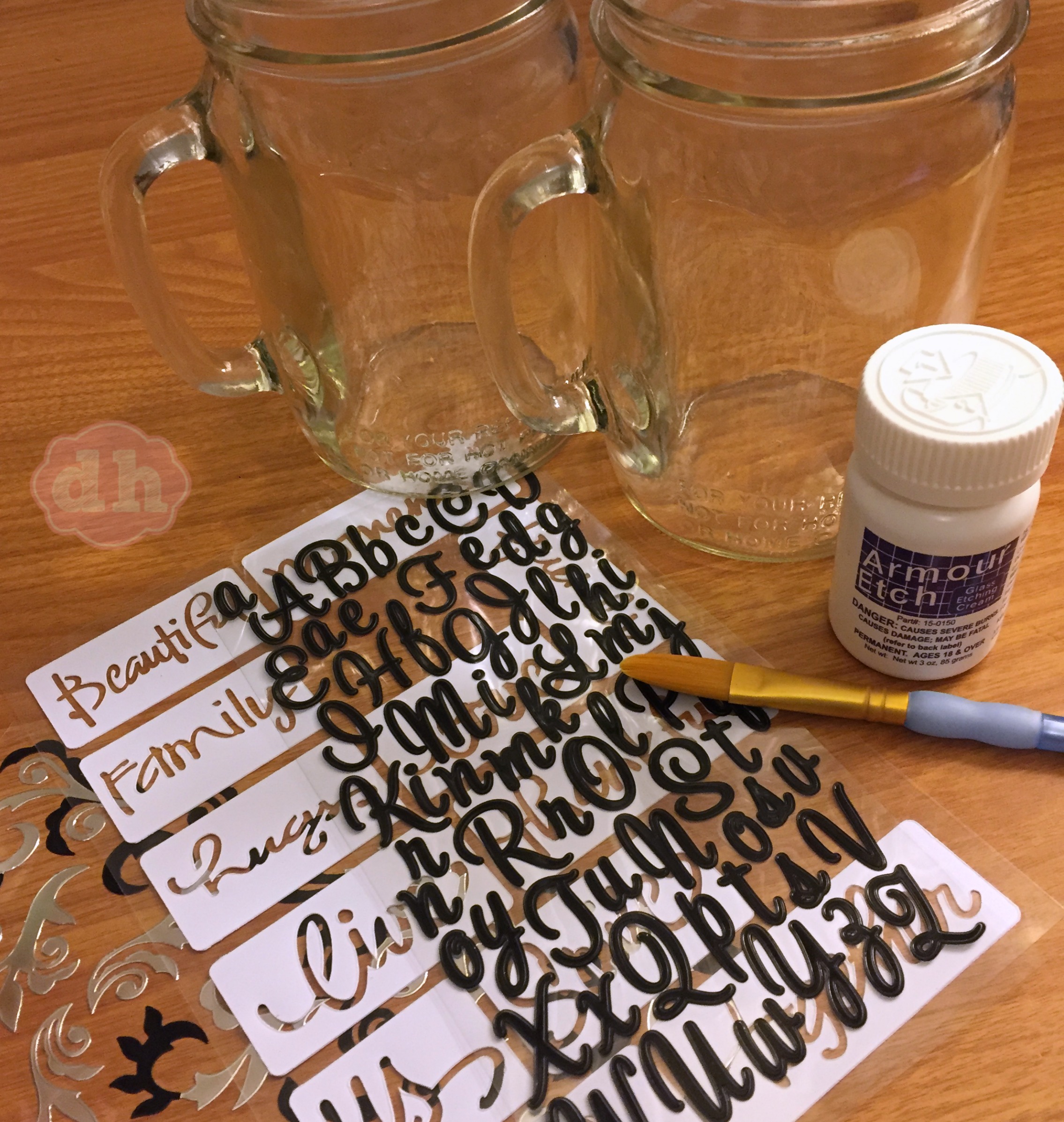 Make your own Personalized Glasses #WaterMadeExciting #CollectiveBias