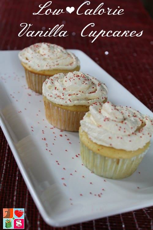 Low Calorie Vanilla Cupcakes