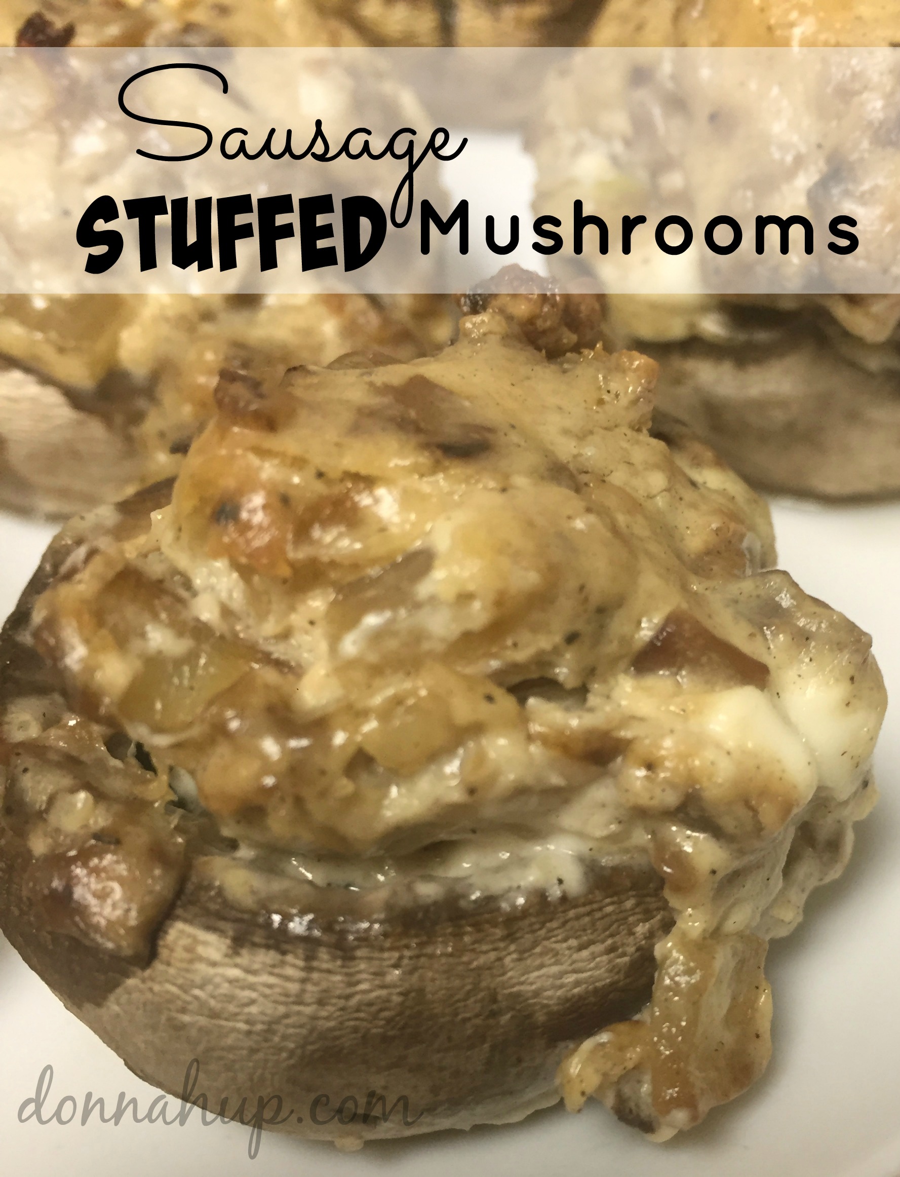 Sausage Stuffed Mushrooms