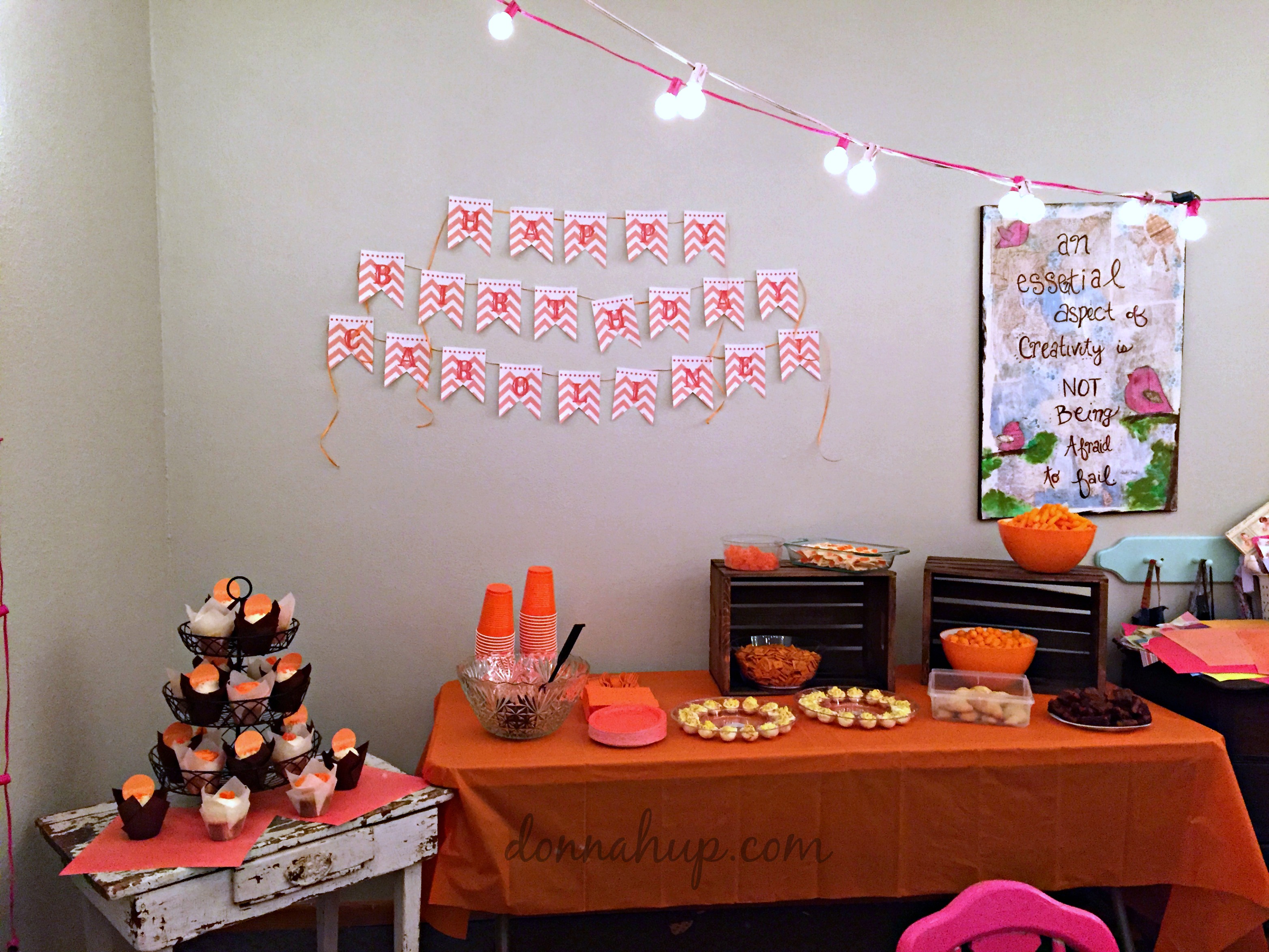 How to Throw the Perfect Orange Birthday Party