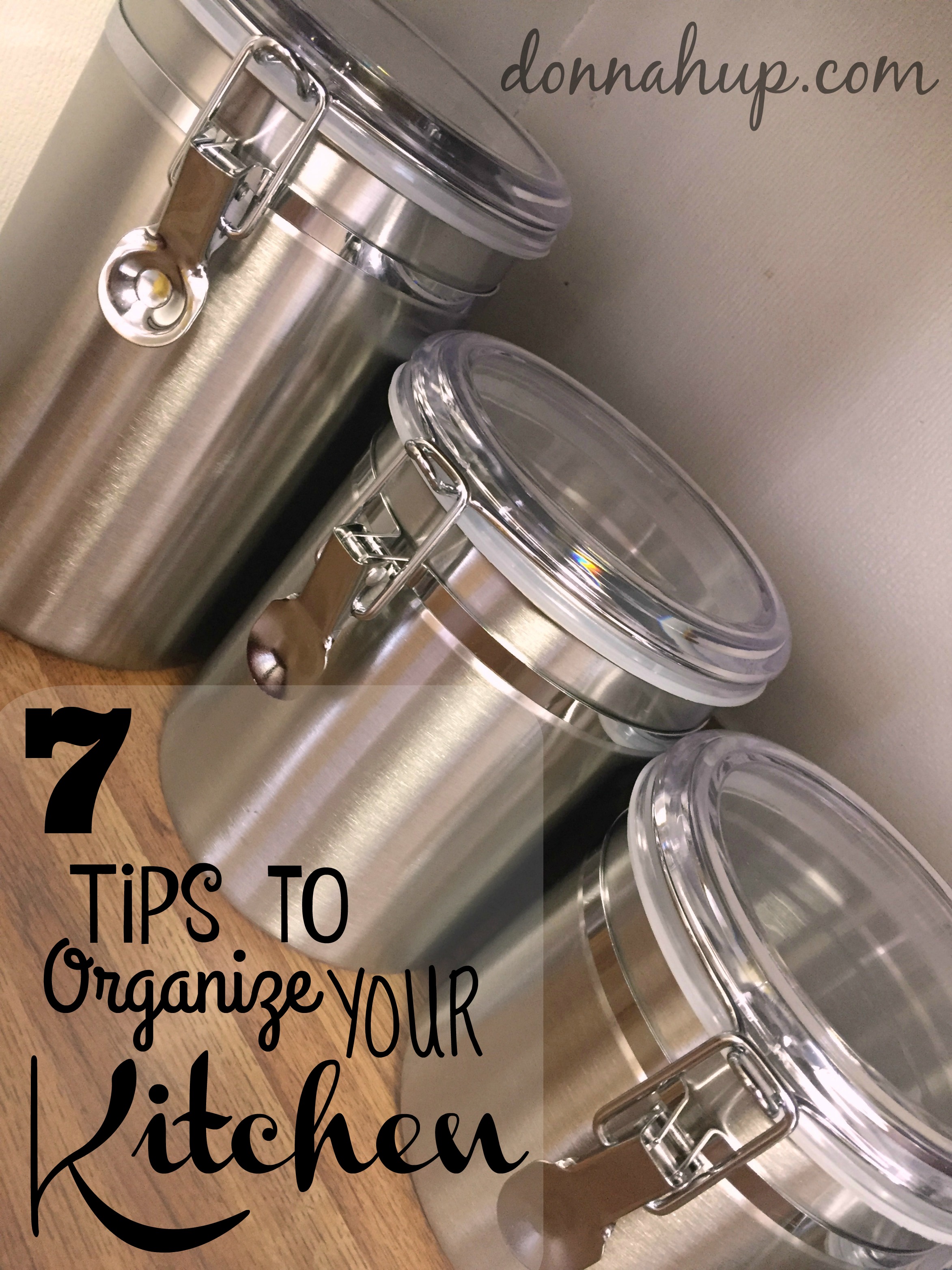 7 Tips to Organize Your Kitchen