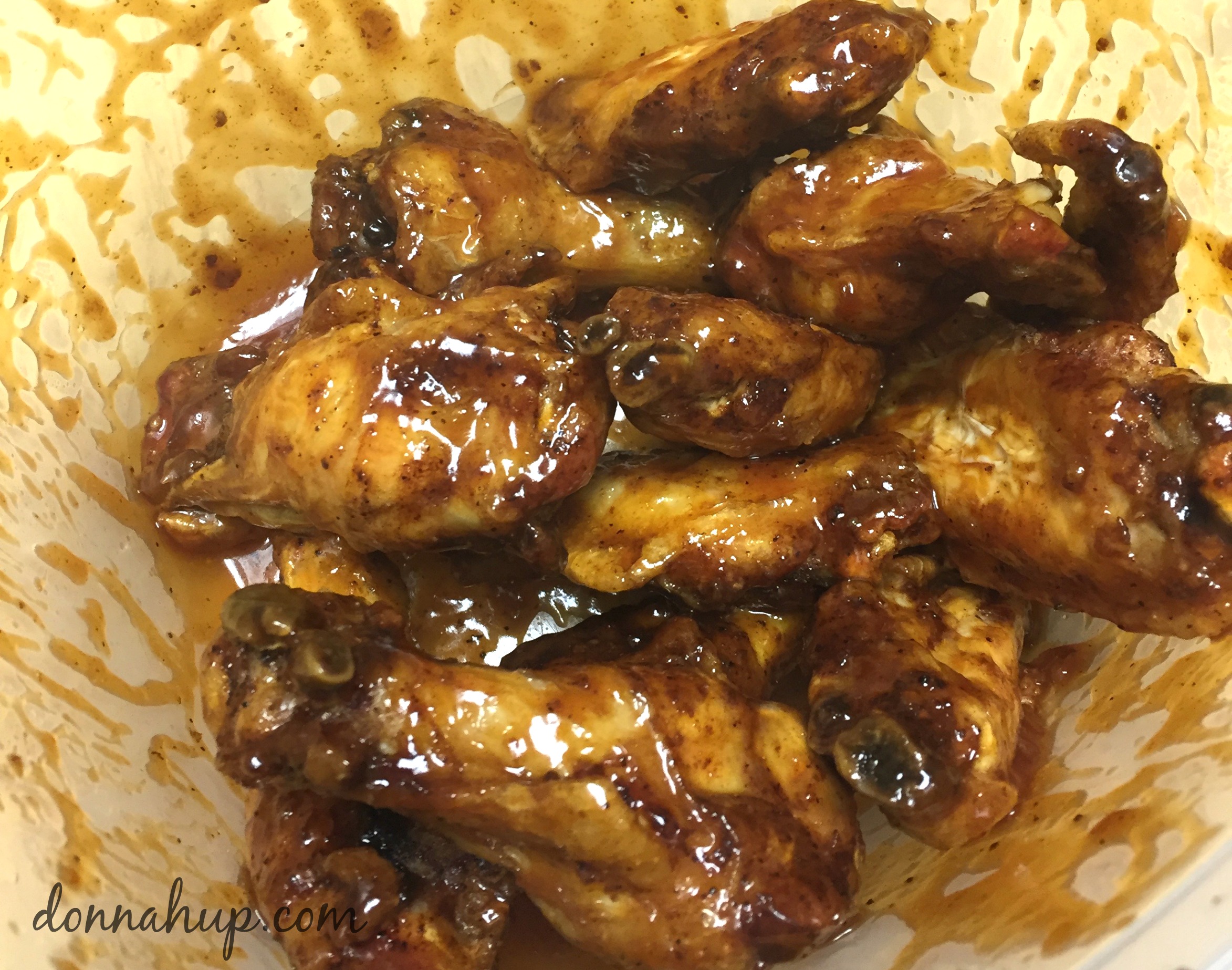 Honey BBQ Wings #recipe