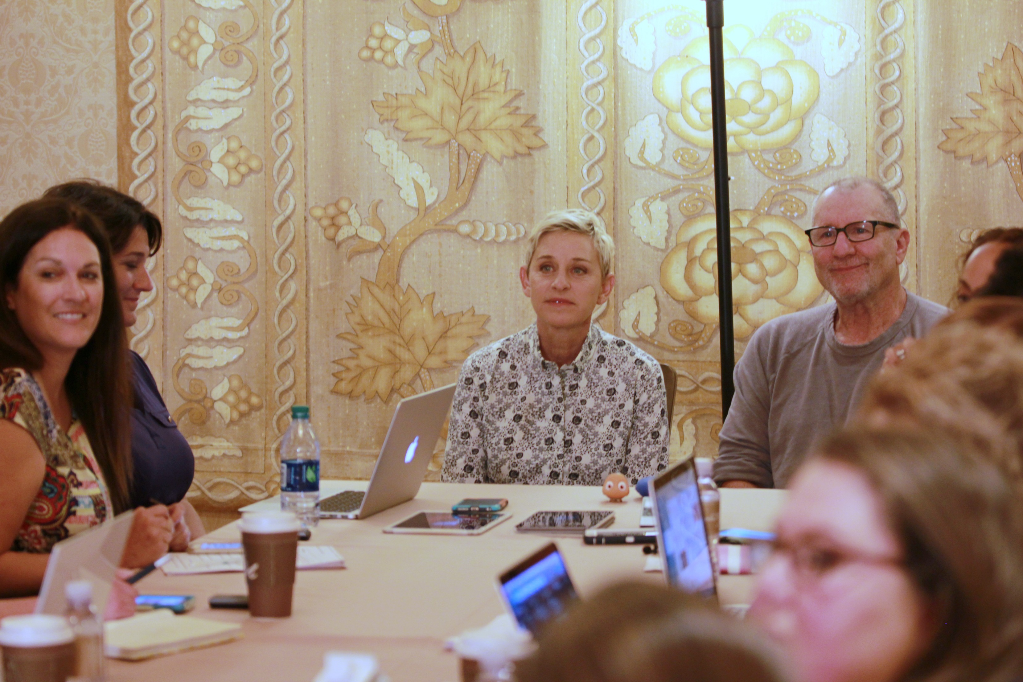 Talking Finding Dory with Ellen DeGeneres and Ed O'Neill