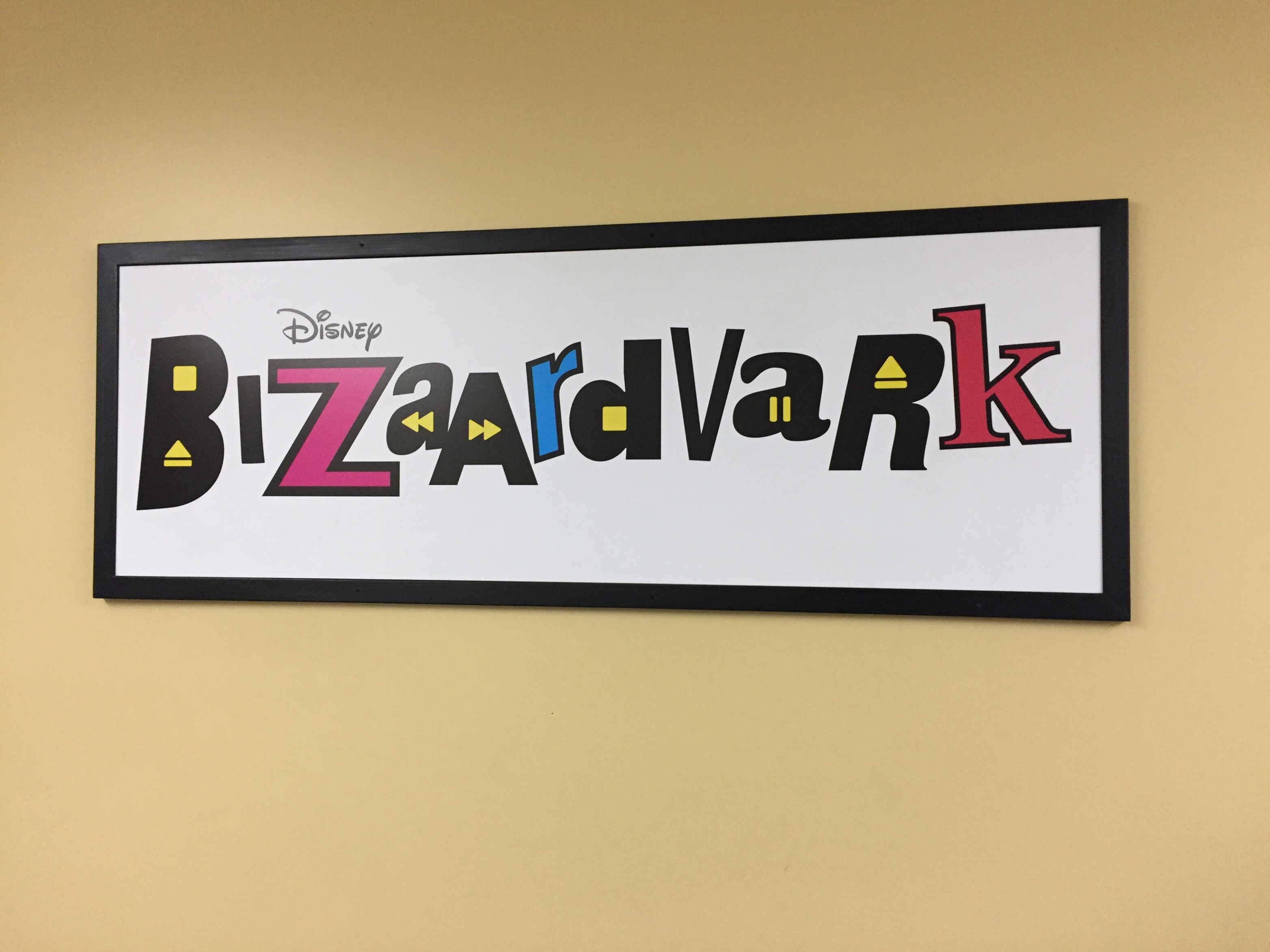 Visiting the set of BIZAARDVARK #Bizaardvark