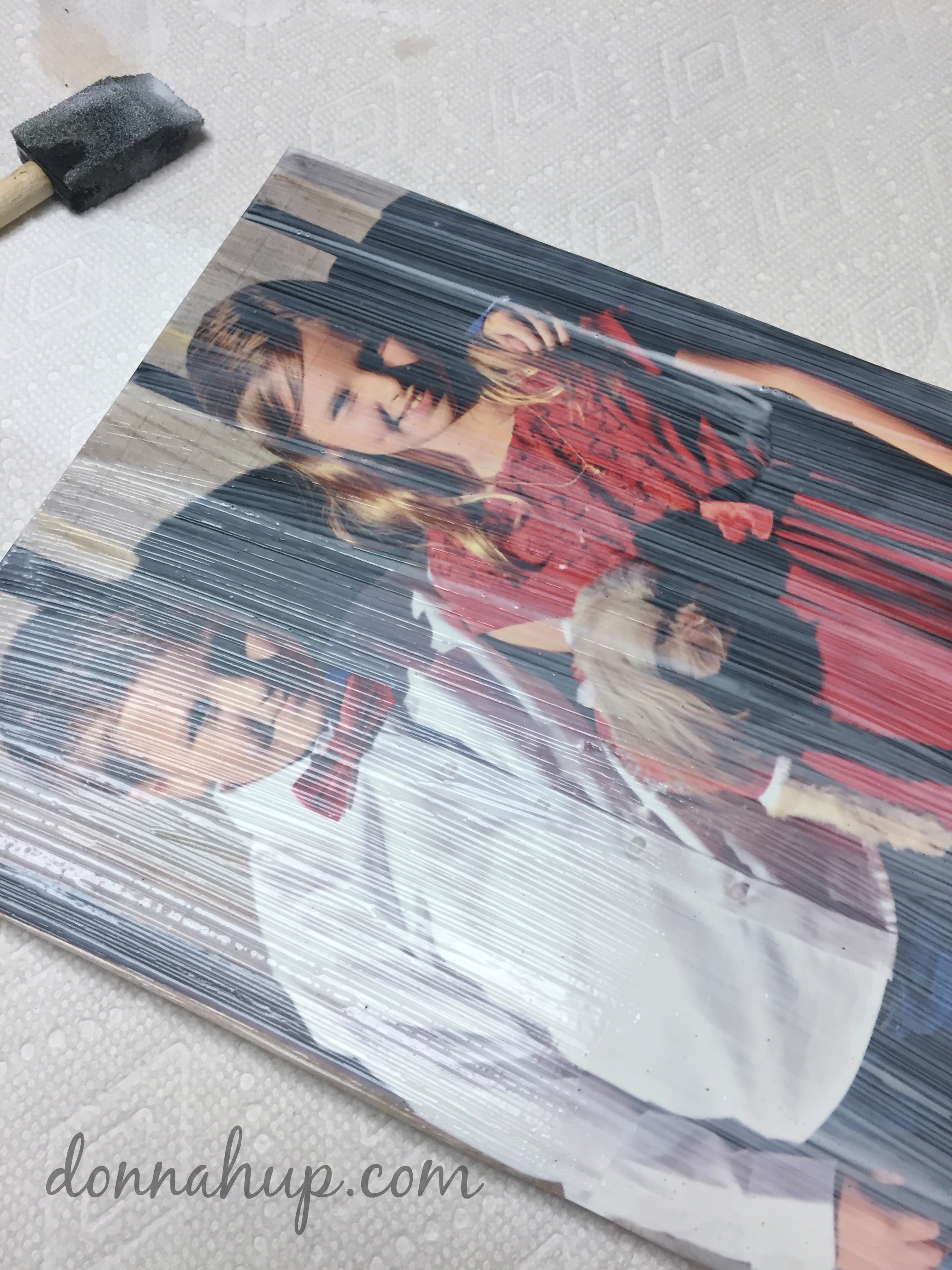 DIY Canvas Print - Make your own faux Canvas Print #CreateWithHP
