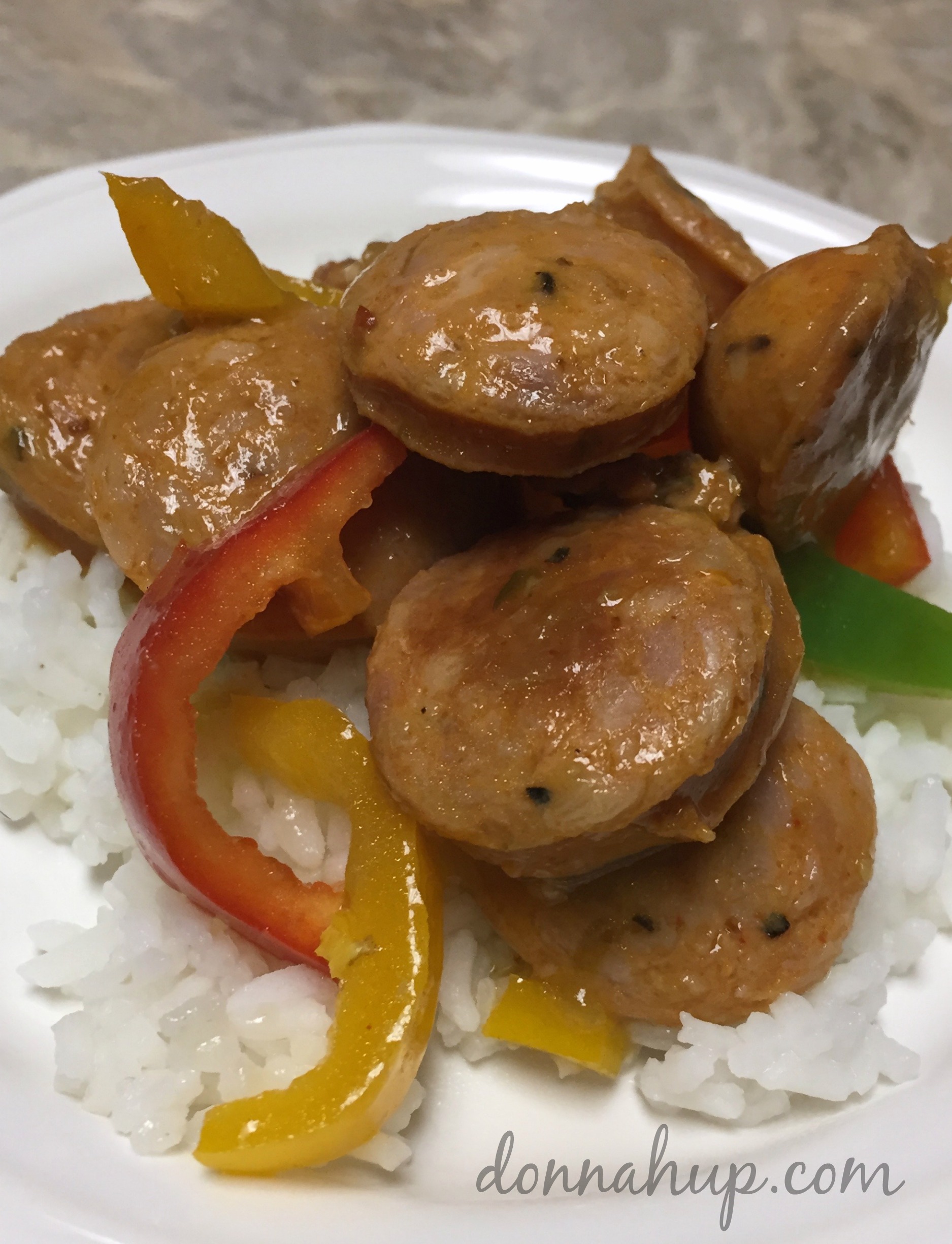 Smoked Andouille Sausage and Rice