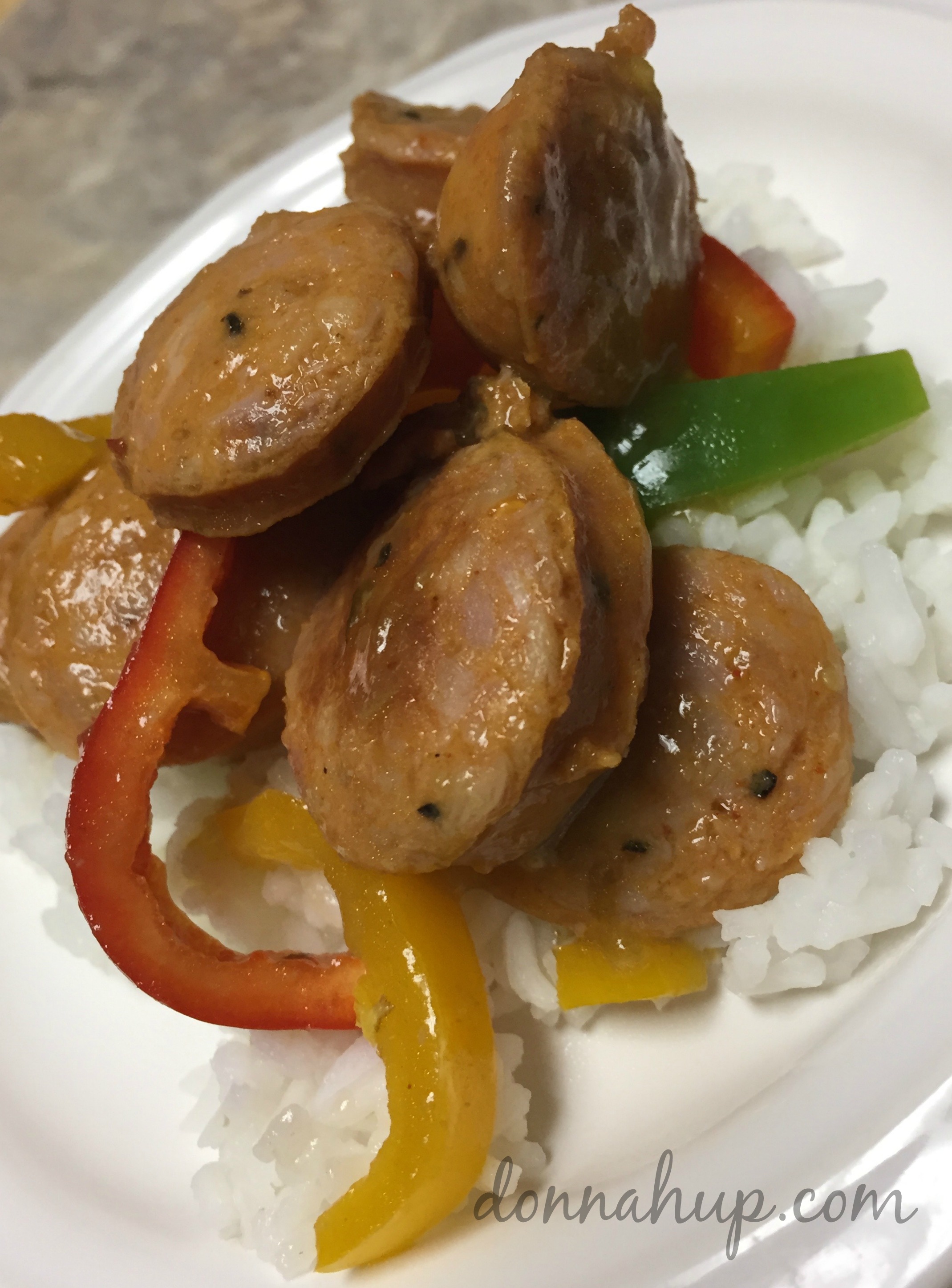 Smoked Andouille Sausage and Rice