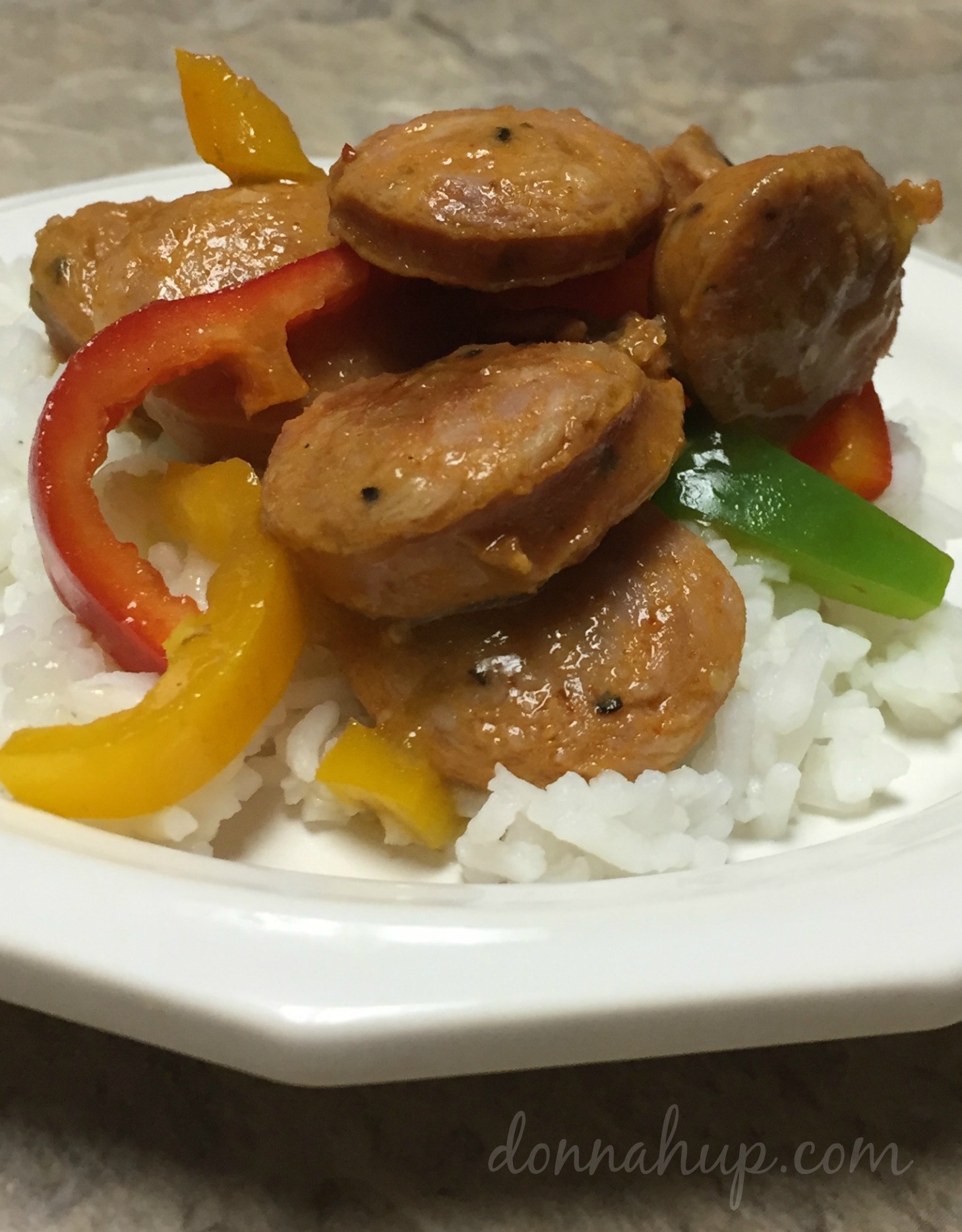 Smoked Andouille Sausage and Rice