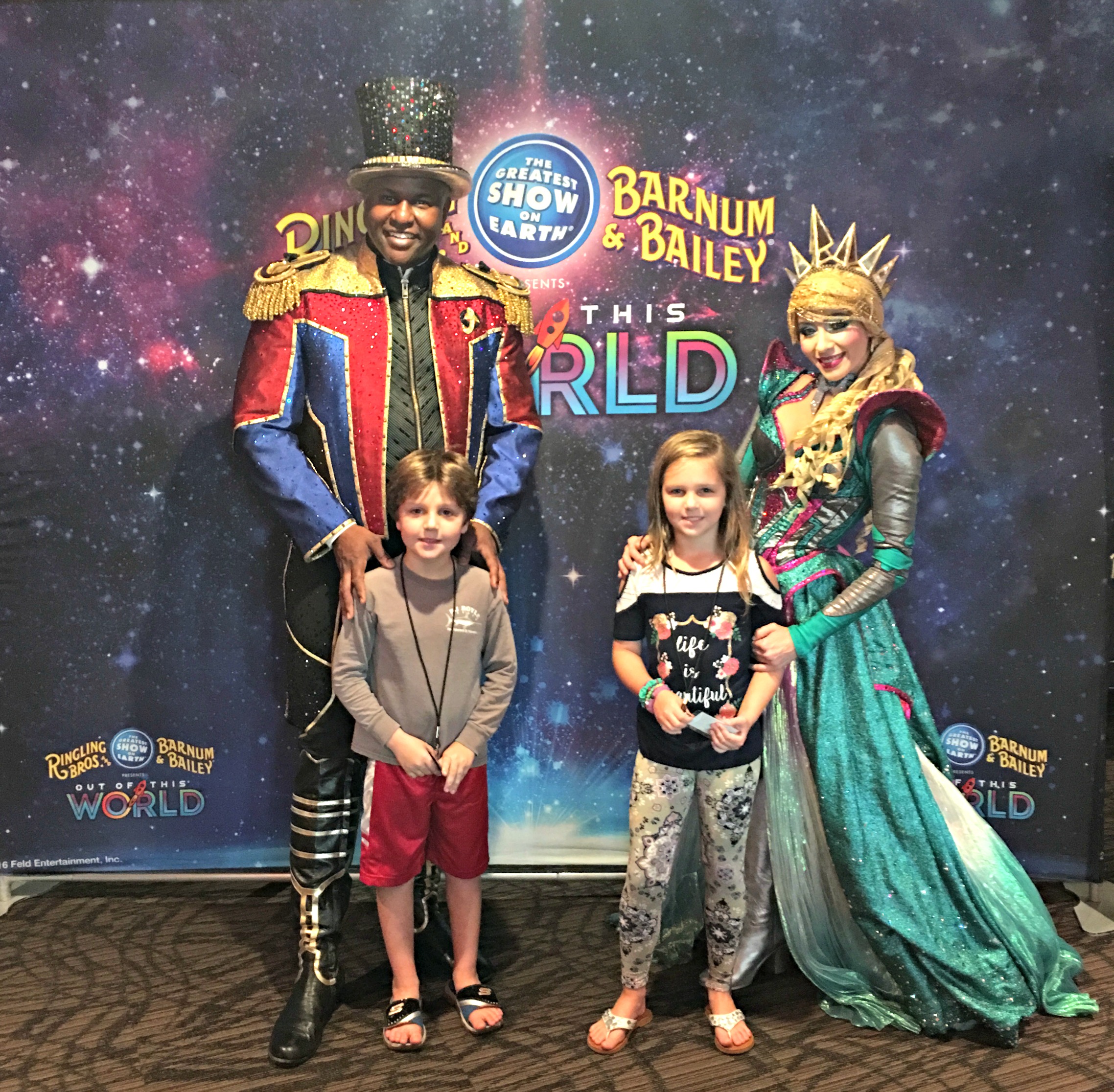 Ringling Bros. Barnum & Bailey is Out of this World