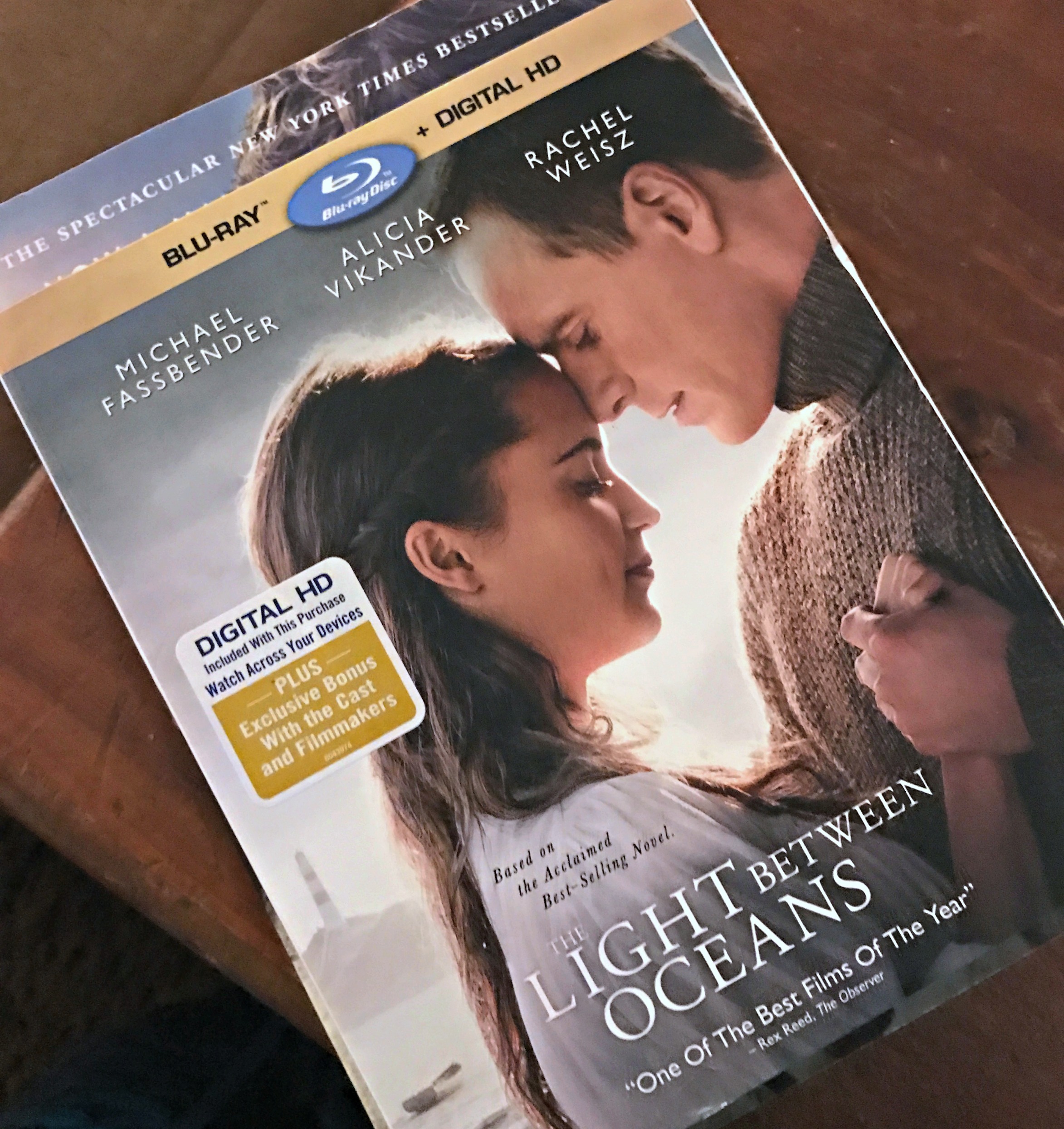 Sharing The Light Between Oceans with my Sisters