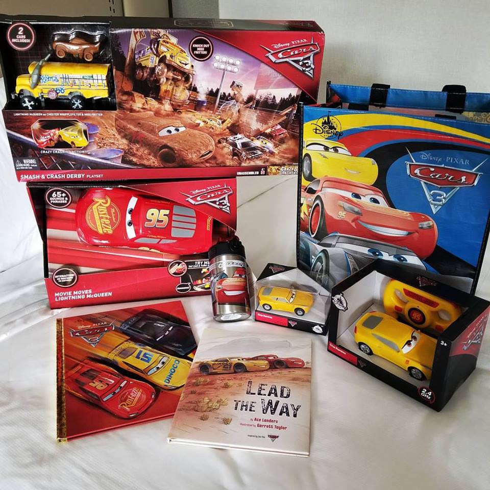 Get the latest Cars 3 Merchandise