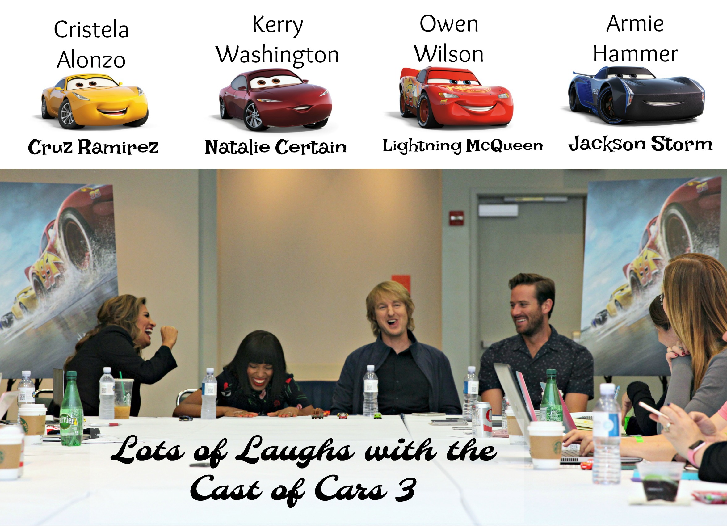 Lots of Laughs with the Cast of Cars 3