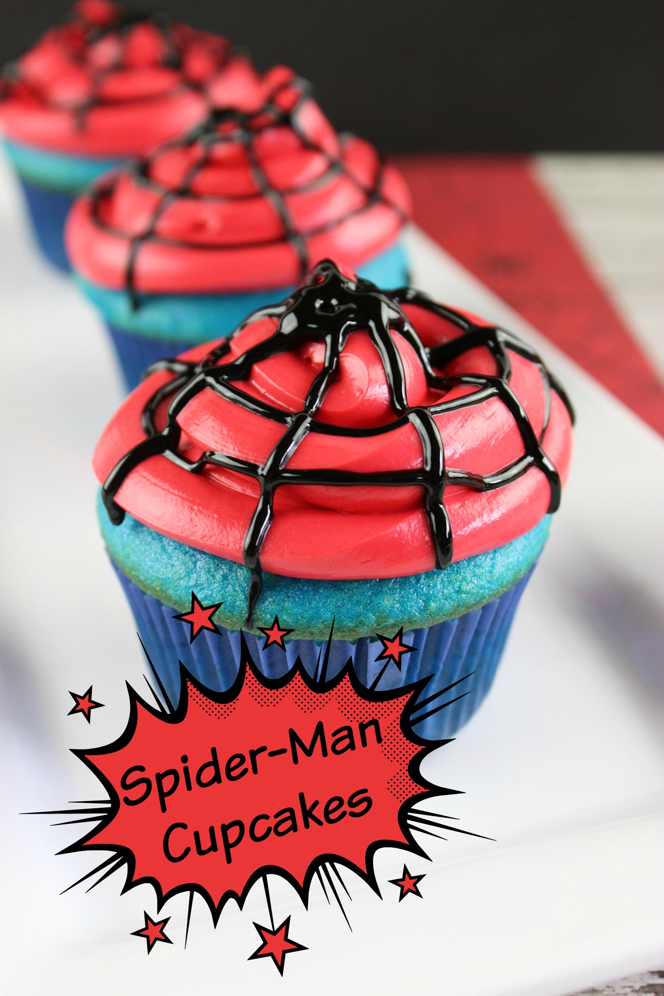 Spider-Man Cupcakes - donnahup.com