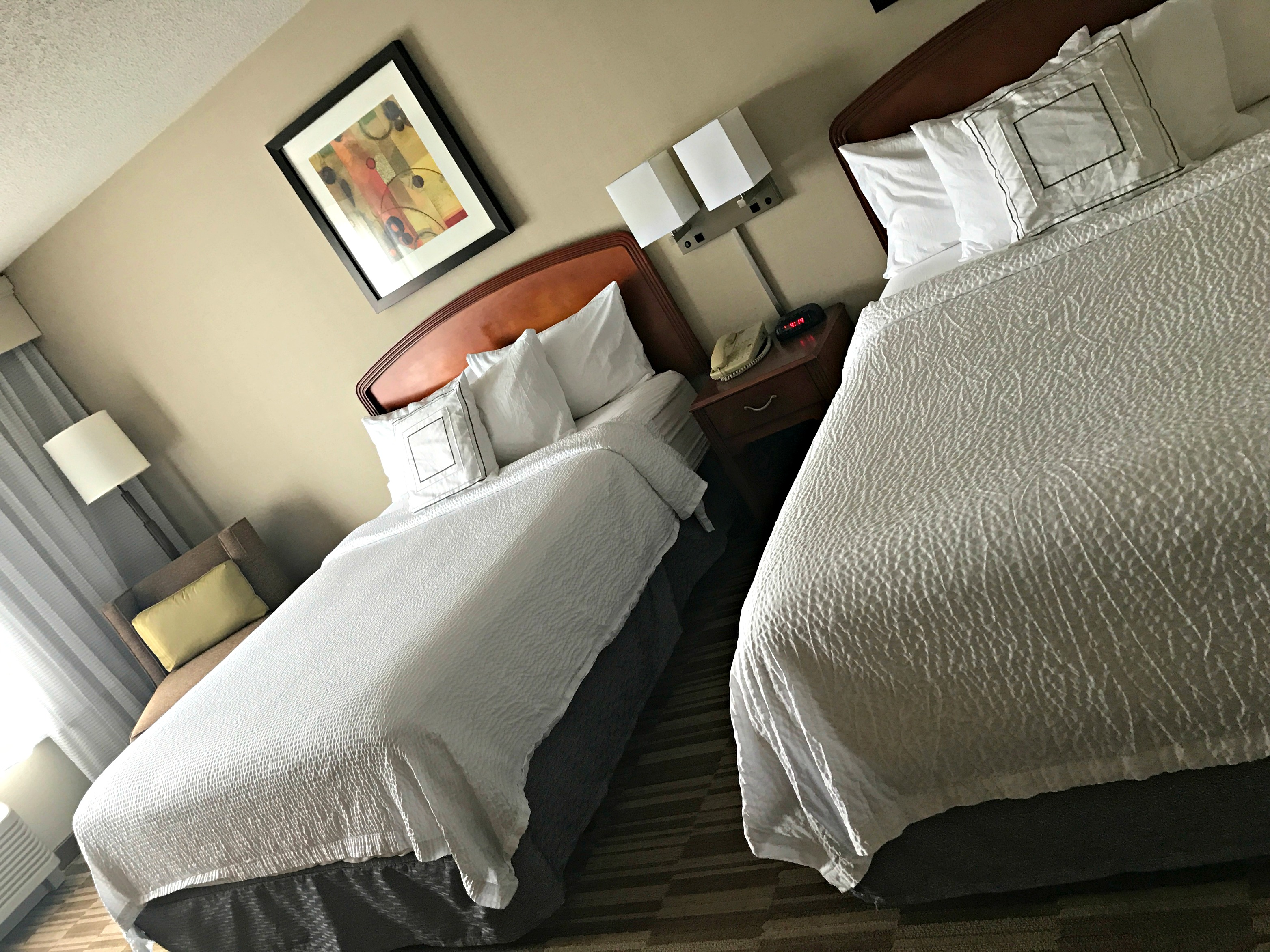Staying at the Courtyard Marriott in Roseville, MN