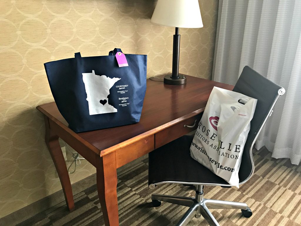 Staying at the Courtyard Marriott in Roseville, MN