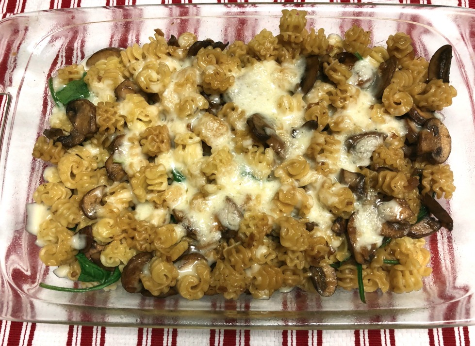 Mushroom Pasta Bake