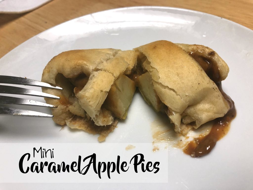 Mini Caramel Apple Pies