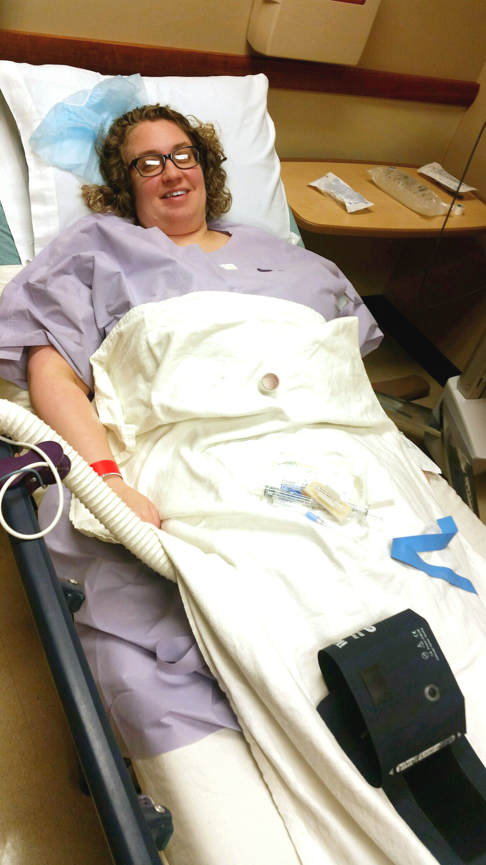 Deep Excision and Hysterectomy Surgery Day