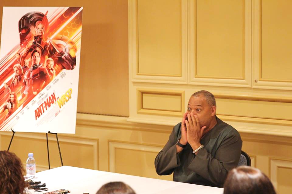 Talking with Laurence Fishburne about The Ant-Man and the Wasp