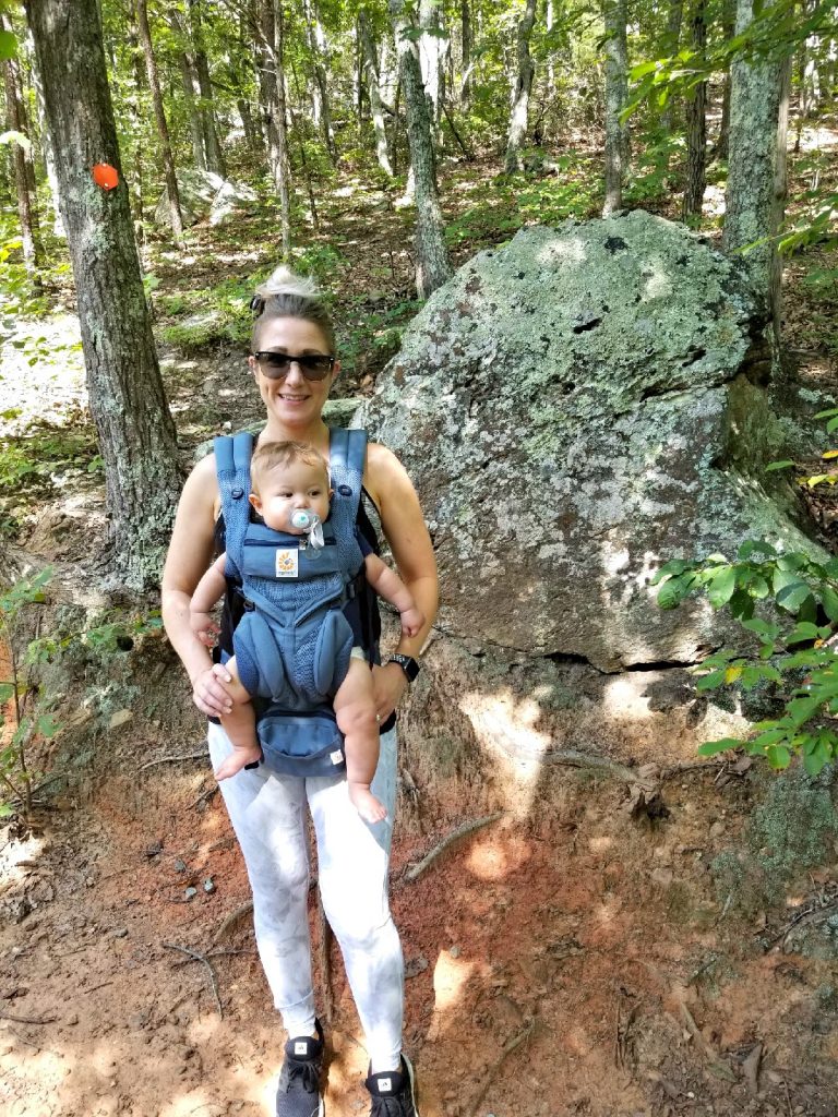 Hiking with the ergobaby Cool Air Mesh Carrier